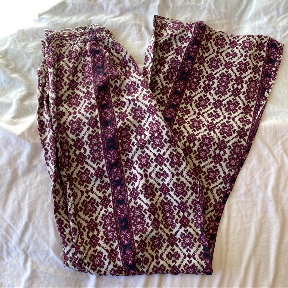 Brandy Melville Floral Boho Pants
